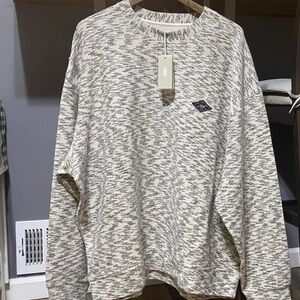 Kith Cream and Gray Lightweight Shirt Jacket